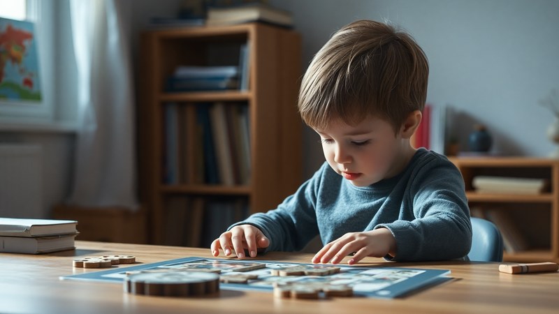 Преодоление трудностей зрительно-пространственного гнозиса у детей 6-8 лет с диспраксией